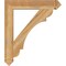 Ekena Millwork Olympic Arts & Crafts Rough Sawn Bracket, Western Red Cedar, 4"W x 26"D x 30"H BKT04X26X30OLY03RWR - alternate 4